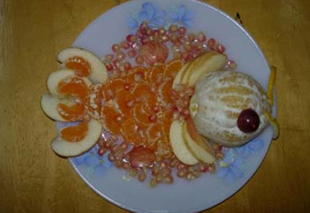 这么可爱又简单的水果拼盘,你一定看过