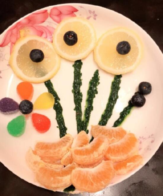 幼儿园水果拼盘图片,简单好看的儿童水果拼盘