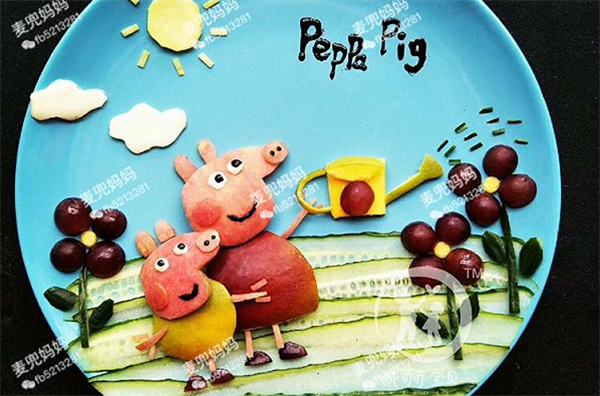 小动物水果拼盘图片，创意水果拼盘图片及做法