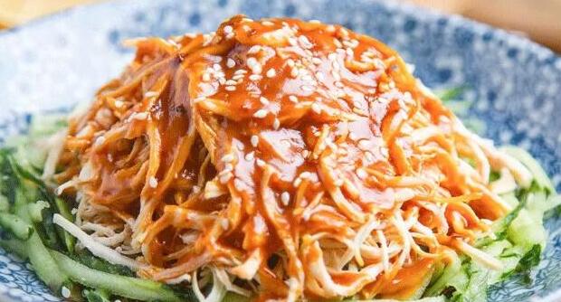 凉拌怪味鸡丝做法窍门,川菜怪味鸡丝的做法