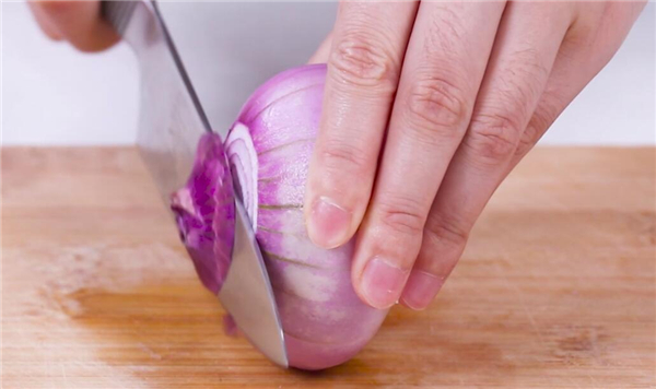 洋葱怎么切圈图解
